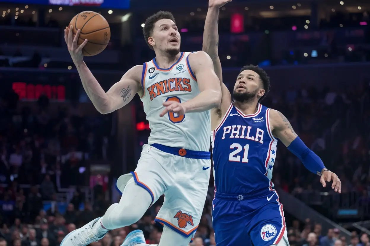 Knicks vs. 76ers Scoreboard & Stats