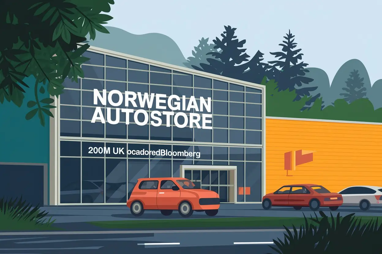 norwegian autostore 200m uk ocadoreedbloomberg